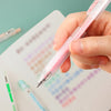 Jeu de Stylos Eventail de Couleurs