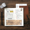 Washi Tape Fragments d'Autrefois