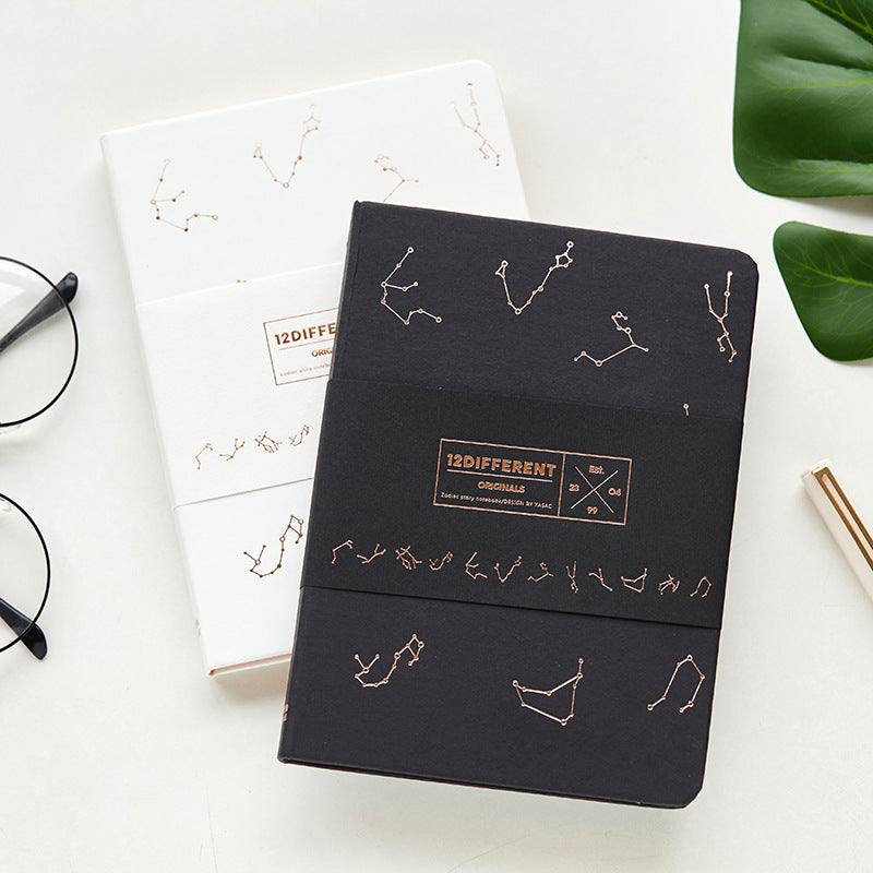 Carnet Constellations Monochrome